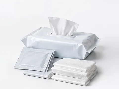 Wipes in a resealable pack and single sachets